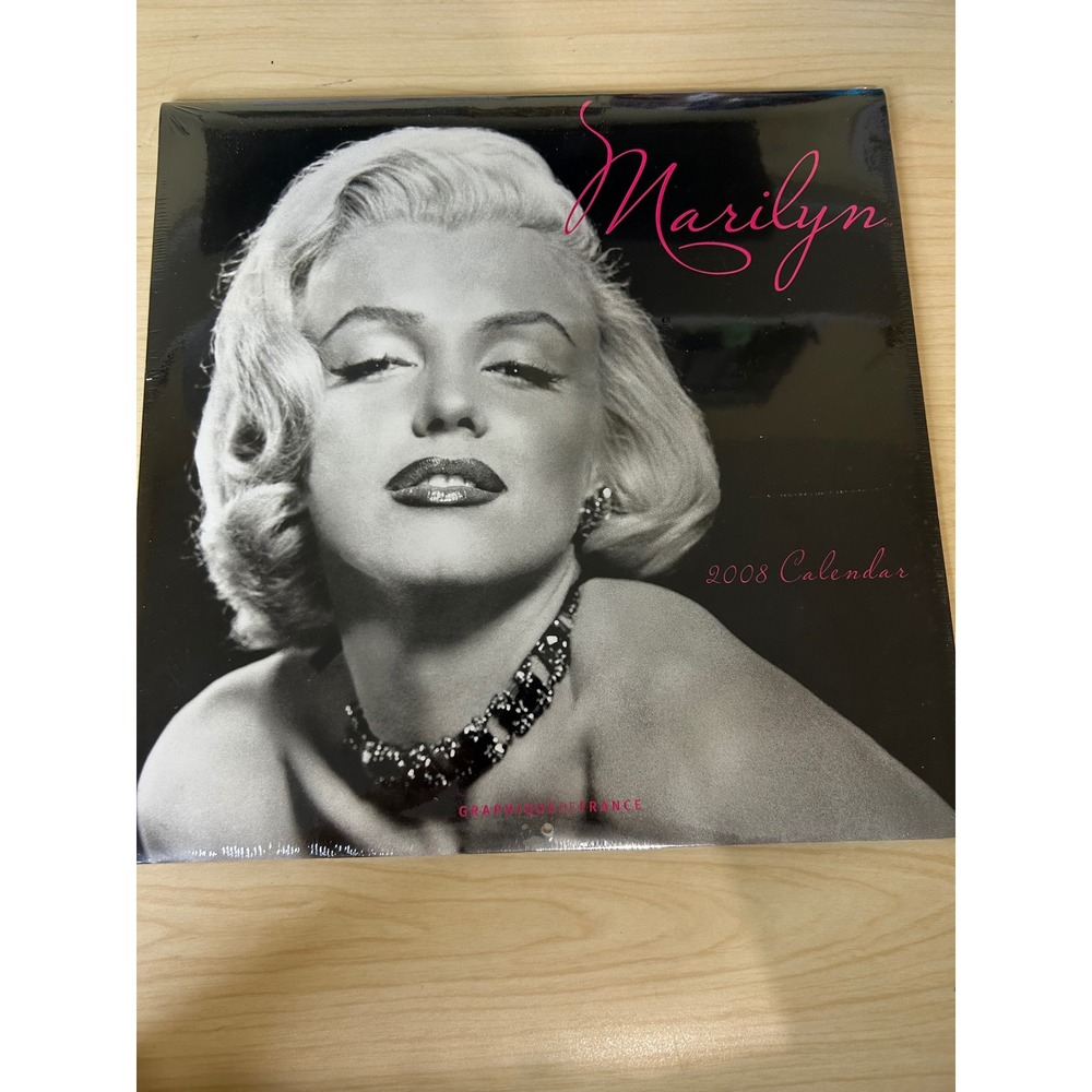 Marilyn‎ Monroe 2008 Wall Calendar Graphique de France Sealed Vintage Glamour